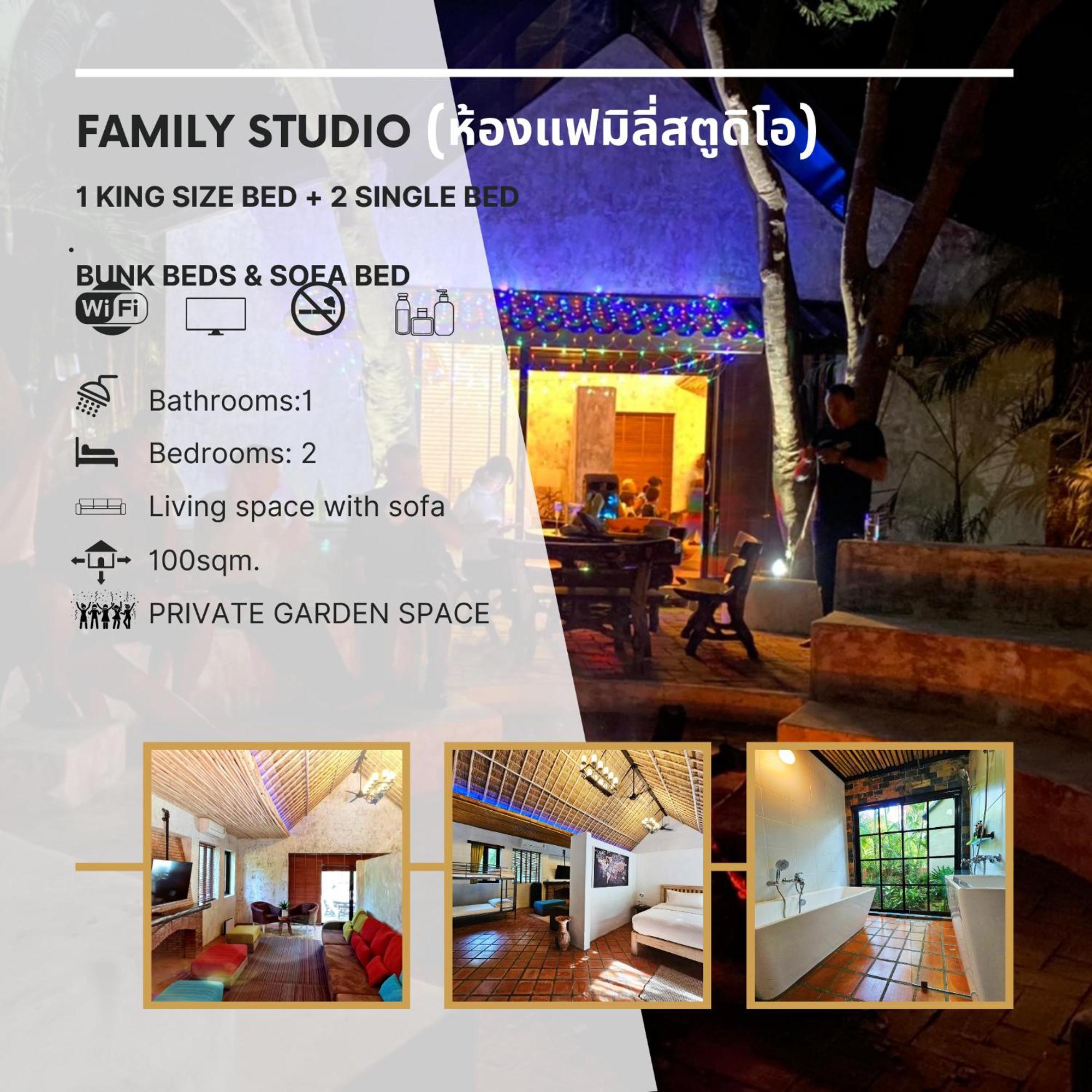 Baanpong Lodge San Kamphaeng Bagian luar foto